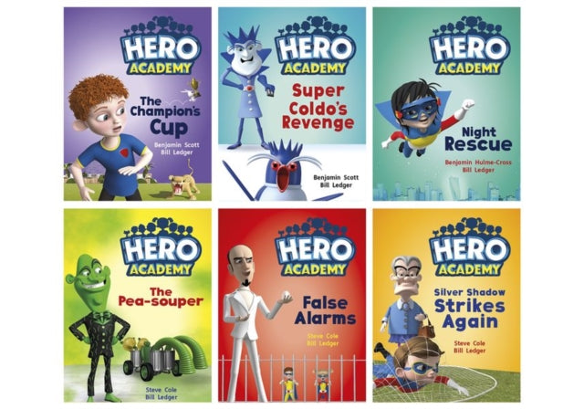 Book cover of: Hero Academy: Oxford Level 9, Gold Book Band: Mixed pack. By: Bill Ledger