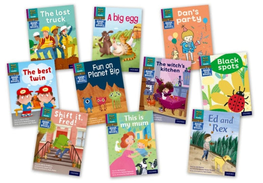 Book cover of: Read Write Inc. Phonics Book Bag Books: Purple Set 2 Book Bag Books (Mixed Pack of 10).