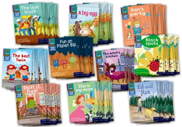 Book cover of: Read Write Inc. Phonics Book Bag Books: Purple Set 2 Book Bag Books (Pack of 100)
