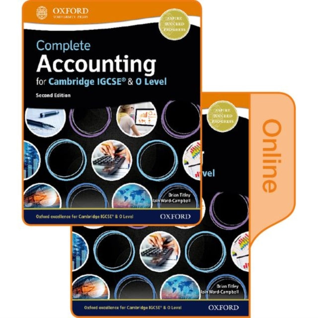Book cover of: Complete Accounting for Cambridge IGCSE & O Level. By: Brian Titley