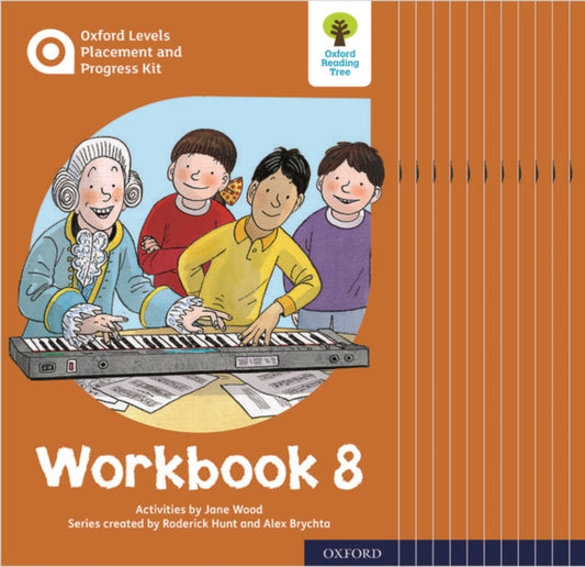 Book cover of: Oxford Levels Placement and Progress Kit: Workbook 8 Class Pack of 12. By: Alex Brychta