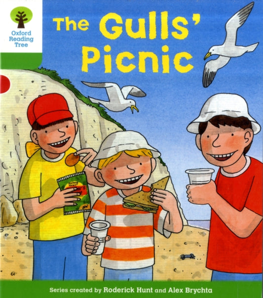Book cover of: Oxford Reading Tree: Level 2: Decode and Develop: The Gull's Picnic. By: Roderick Hunt