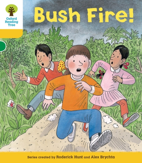 Book cover of: Oxford Reading Tree: Level 5: Decode and Develop Bushfire!. By: Roderick Hunt