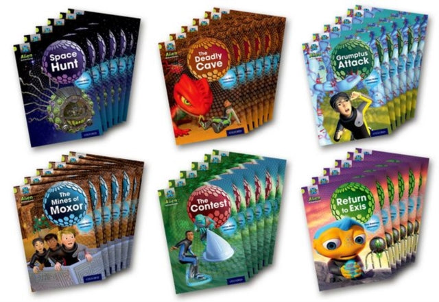 Book cover of: Project X: Project X:Alien Adventures:Lime:Class Pack of 36. By: , Jonatronix, Jonatronix