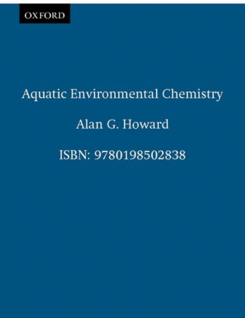Book cover of: Aquatic Environmental Chemistry