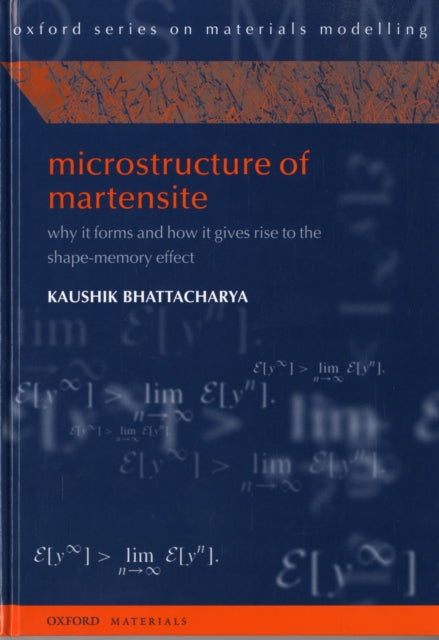 Book cover of: Microstructure of Martensite