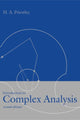 Book cover of: Introduction to Complex Analysis. By: H. A. Priestley