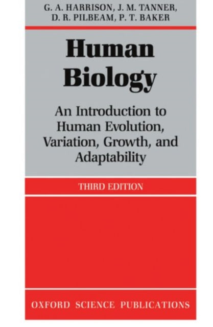 Book cover of: Human Biology. By: G. A. Harrison
