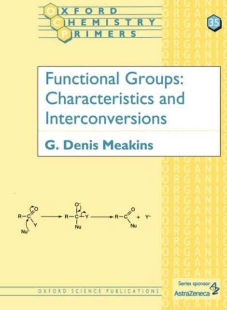 Book cover of: Functional Groups. By: G. D. Meakins