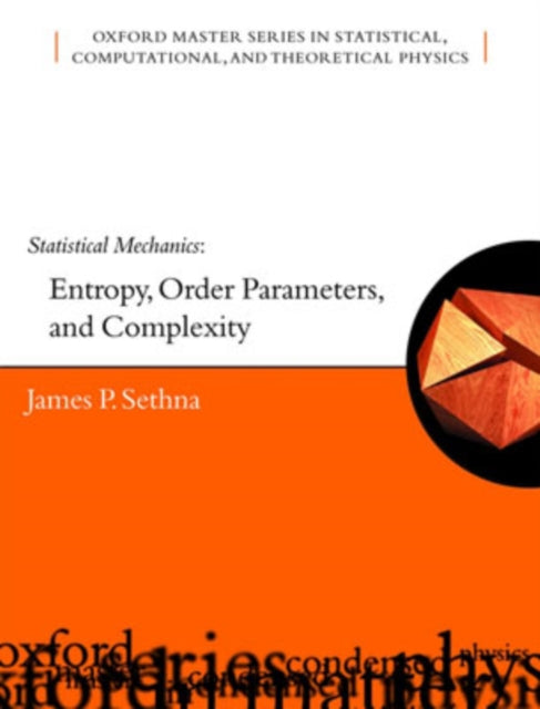 Book cover of: Statistical Mechanics. By: James P. Sethna