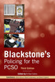 Book cover of: Blackstone's Policing for the PCSO. By: Bryn Caless