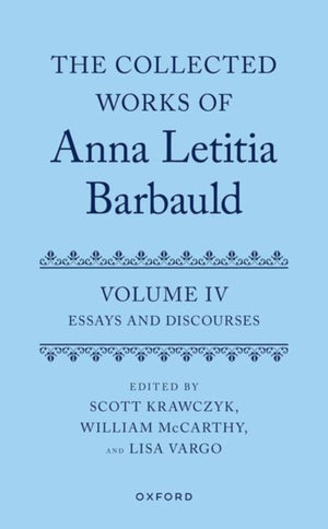 Collected Works of Anna Letitia Barbauld: Volume 4