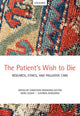 Book cover of: Patient's Wish to Die. By: Christoph Rehmann-Sutter