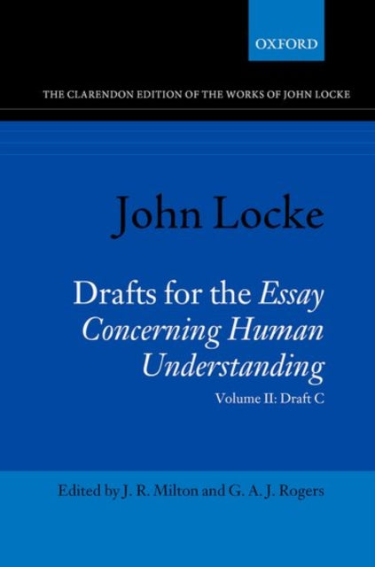 Book cover of: John Locke: Drafts for the Essay Concerning Human Understanding. By: J. R. Milton