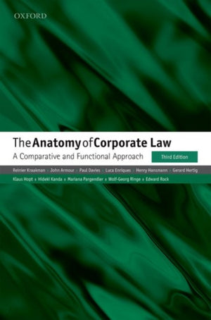 Anatomy of Corporate Law, A Comparative and Functional Approach