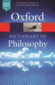 Book cover of: Oxford Dictionary of Philosophy. By: Simon Blackburn