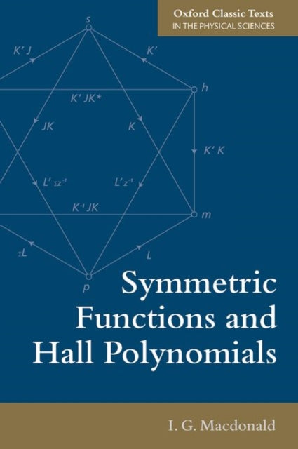 Book cover of: Symmetric Functions and Hall Polynomials. By: I. G. Macdonald