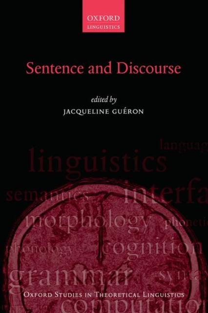 Book cover of: Sentence and Discourse. By: Jacqueline Guéron