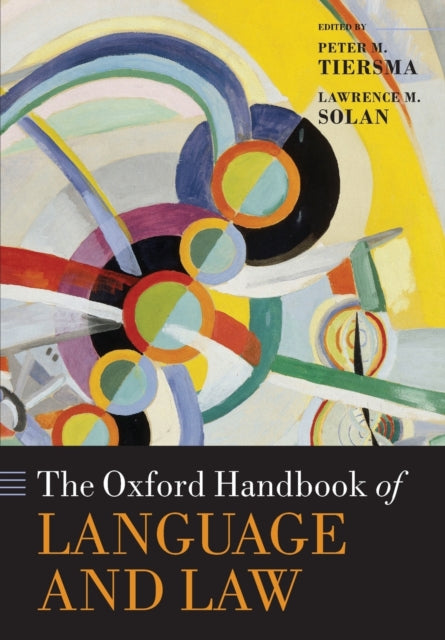 Book cover of: Oxford Handbook of Language and Law