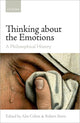 Book cover of: Thinking about the Emotions
