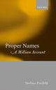 Book cover of: Proper Names. By: Stefano Predelli