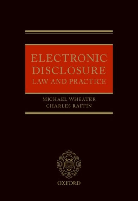 Book cover of: Electronic Disclosure. By: Michael Wheater