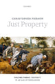 Book cover of: Just Property. By: Christopher Pierson