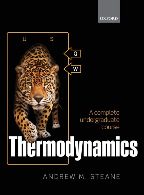 Book cover of: Thermodynamics. By: Andrew M. Steane