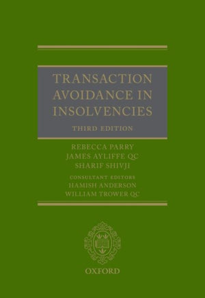 Transaction Avoidance in Insolvencies