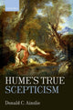 Book cover of: Hume's True Scepticism. By: Donald C. Ainslie