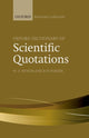 Book cover of: Oxford Dictionary of Scientific Quotations. By: W. F. Bynum