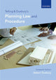 Book cover of: Telling & Duxbury's Planning Law and Procedure. By: Robert Duxbury