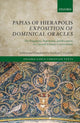 Book cover of: Papias of Hierapolis Exposition of Dominical Oracles. By: Stephen C. Carlson
