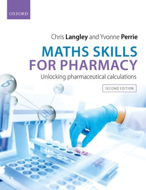 Book cover of: Maths Skills for Pharmacy. By: Chris Langley