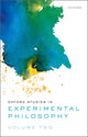 Book cover of: Oxford Studies in Experimental Philosophy, Volume 2. By: Tania Lombrozo