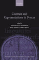 Book cover of: Contrast and Representations in Syntax. By: Bronwyn M. Bjorkman
