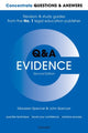 Book cover of: Concentrate Questions and Answers Evidence. By: Maureen Spencer