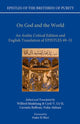 Book cover of: On God and the World. By: Wilferd Madelung