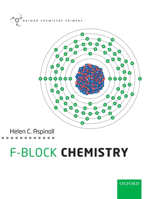 Book cover of: f-Block Chemistry. By: Helen C. Aspinall