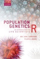 Book cover of: Population Genetics with R. By: Áki Jarl Láruson
