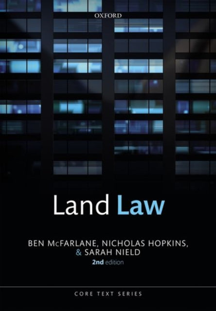 Book cover of: Land Law. By: Ben McFarlane