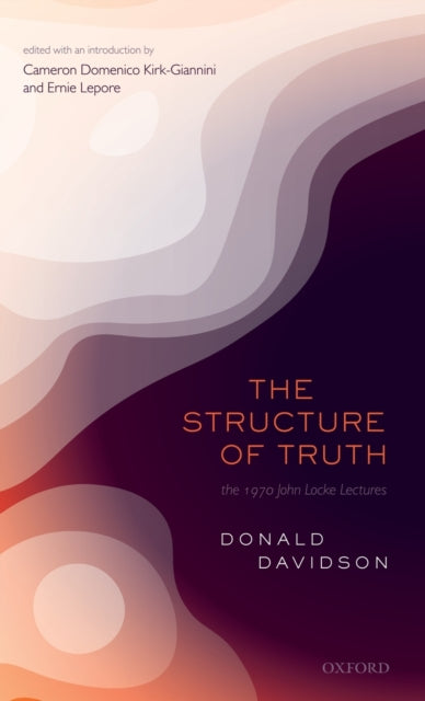 Book cover of: Structure of Truth. By: Donald Davidson