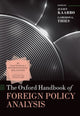 Book cover of: Oxford Handbook of Foreign Policy Analysis. By: Juliet Kaarbo