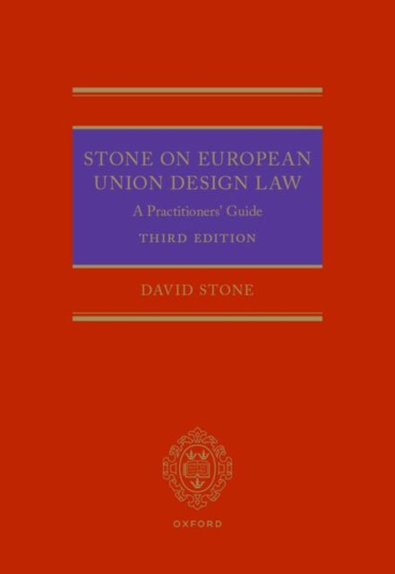 Book cover of: Stone on European Union Design Law