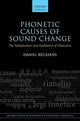 Book cover of: Phonetic Causes of Sound Change. By: Daniel Recasens