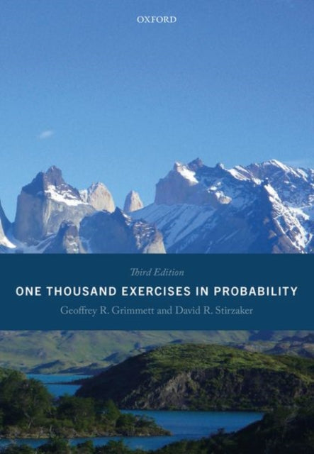 Book cover of: One Thousand Exercises in Probability. By: David Stirzaker