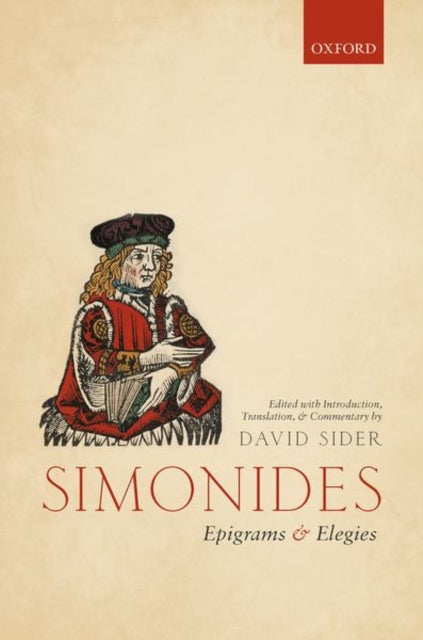 Book cover of: Simonides: Epigrams and Elegies. By: David Sider