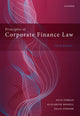 Book cover of: Principles of Corporate Finance Law. By: Eil&Atilde;&shy;s Ferran
