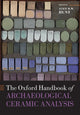 Book cover of: Oxford Handbook of Archaeological Ceramic Analysis. By: Alice M. W. Hunt
