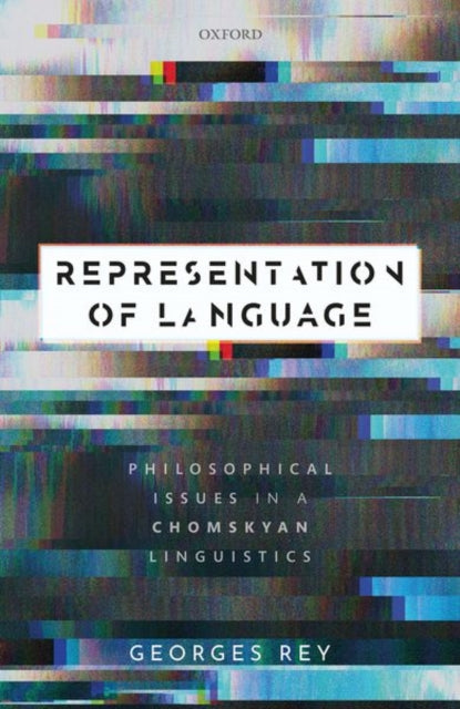 Book cover of: Representation of Language. By: Georges Rey